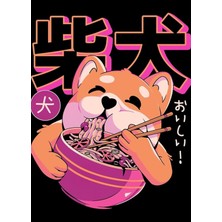 Jeronkarji Shiba Erişte Tablo Ahşap Poster Dekoratif