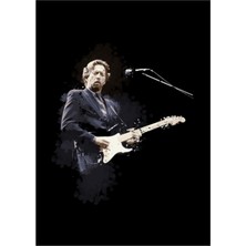 Jeronkarji Efsane Eric Clapton'ın Dijital Tablosu Tablo Ahşap Poster Dekoratif