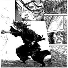 Jeronkarji Vagabond Manga Panel Tablo Ahşap Poster Dekoratif