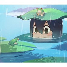 Jeronkarji Tsuyu Ürpertici Tablo Ahşap Poster Dekoratif