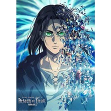Jeronkarji Attack On Titan Sezon 4 Bölüm 2 Poster Yüksek Çözünürlüklü Tablo Ahşap Poster Dekoratif