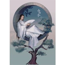 Jeronkarji Wen Kexing Tablo Ahşap Poster Dekoratif