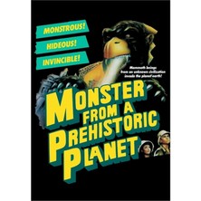 Jeronkarji Tarih Öncesi Bir Gezegenden Gelen Canavar Tablo Ahşap Poster Dekoratif