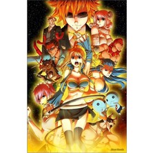 Jeronkarji Göksel Sihirbaz Lucy Tablo Ahşap Poster Dekoratif