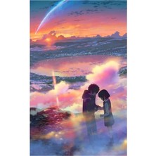 Jeronkarji Adınız Posteri - Kimi No Na Wa Anime Posteri Tablo Ahşap Poster Dekoratif