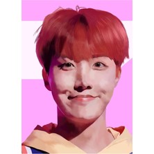 Jeronkarji Bts Jhope Tablo Ahşap Poster Dekoratif KOD5020