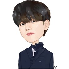Jeronkarji Bts V En Iyi Ürün Bangtan Boys Tablo Ahşap Poster Dekoratif KOD1107