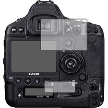 Rova Cda Store Canon Eos-1d x Mark Iıı Uyumlu 2 Adet Fotograf Makinesi Için LCD Ekran Koruyucu Nano Jelatin