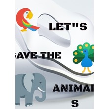 Jeronkarji Yaban Hayvanları Tablo Ahşap Poster Dekoratif