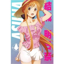 Jeronkarji Sword Art Online - Asuna Tablo Ahşap Poster Dekoratif