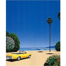 Jeronkarji Hiroshi Nagai Sanat Baskı Posteri Vaporwave Estetik Tablo Ahşap Poster Dekoratif