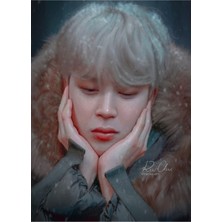 Jeronkarji Rahat Kış - Jimin Tablo Ahşap Poster Dekoratif KOD3132