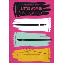 Jeronkarji NO1160 My Little Women Tablo Ahşap Poster Dekoratif