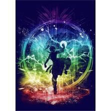 Jeronkarji Su Kabilesi Fırtınası Tablo Ahşap Poster Dekoratif