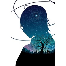 Jeronkarji Silinen : Satoru Fanart ( Boku Dake Ga Inai Mach) Tablo Ahşap Poster Dekoratif