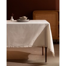 Madame Coco Lavinia Masa Örtüsü - Ekru - 160x300 cm