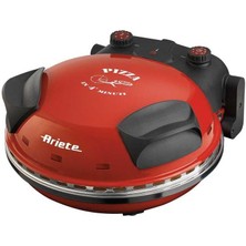 Ariete 909 Pizza Fırını, 400 Derece, 4 Dakikada Pizza Pişir, 33 cm Çap Refrakter Taş Plaka, 1200 Watt