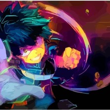 Jeronkarji Yeni Nesil Tablo Ahşap Poster Dekoratifn Neon Kahramanı