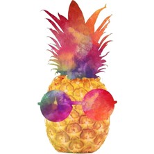 Jeronkarji Ananas Tablo Ahşap Poster Dekoratif