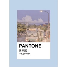 Jeronkarji Pantone Estetik Japon Treni Tablo Ahşap Poster Dekoratif