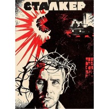 Jeronkarji Stalker By Tarkovsky Tablo Ahşap Poster Dekoratif
