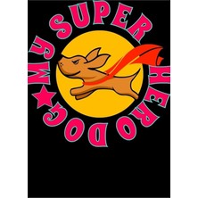 Jeronkarji Benim Süper Kahraman Köpeğim Benzersiz Hediyeler Için Yeni Tasarım Ahşap Poster Dekoratif G3