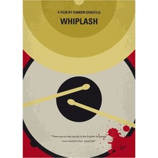 Jeronkarji NO761- Whiplash Minimal Film Afişi Tablo Ahşap Poster Dekoratif