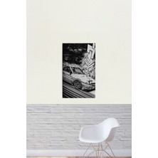 Jeronkarji Ilk D Toyota AE86 Sürüklenen Tablo Ahşap Poster Dekoratif