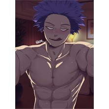 Jeronkarji Shinsou Duvar Çarpması @kaiioni Tarafından Tablo Ahşap Poster Dekoratif
