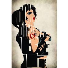 Jeronkarji Frank N. Furter Tablo Ahşap Poster Dekoratif
