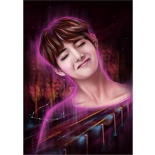 Jeronkarji V | Bts Constellatıon Serisi Tablo Ahşap Poster Dekoratif KOD1278