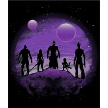 Jeronkarji Koruyucular Tablo Ahşap Poster Dekoratif