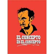 Jeronkarji The Concept Is The Concept Tablo Ahşap Poster Dekoratif
