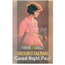 Jeronkarji Vintage Hollywood Nostalgia Good Night Paul Film Tablo Ahşap Poster Dekoratif