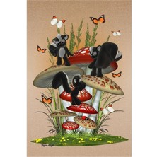 Jeronkarji Zirveye Ulaşmak.. Bir Kokarca Masalı Tablo Ahşap Poster Dekoratif