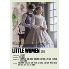 Jeronkarji Little Women Alternatif (5) Tablo Ahşap Poster Dekoratif