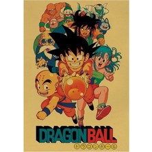 Jeronkarji The Crew- Dragon Ball Tablo Ahşap Poster Dekoratif