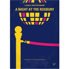 Jeronkarji NO864 My A Night At The Roxbury Tablo Ahşap Poster Dekoratif