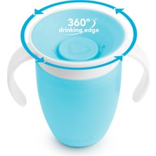 Munchkin Mucize  360° Alıştırma Bardağı, 6AY+, 207ML, Mavi, 1 Adet