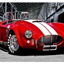 Jeronkarji 1966 Shelby Cobra 'devrim' Iı Tablo Ahşap Poster Dekoratif