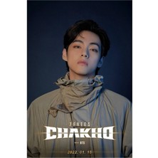Jeronkarji Bts Taehyung (V) 7 Kader Chakho Tablo Ahşap Poster Dekoratif KOD971