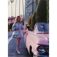 Jeronkarji Eski Model Araba Tablo Ahşap Poster Dekoratif