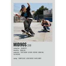 Jeronkarji 90'ların Ortası Film Tablo Ahşap Poster Dekoratif