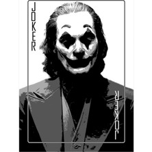 Jeronkarji Palyaço Kartı [film Posteri] [bw] Tablo Ahşap Poster Dekoratif