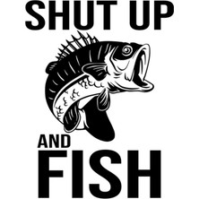 Jeronkarji Kapa Çeneni ve Balık Tut Tablo Ahşap Poster Dekoratif