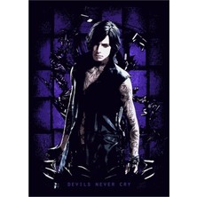 Jeronkarji Devils Never Cry 3 Tablo Ahşap Poster Dekoratif