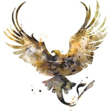Jeronkarji Thunderbird Tablo Ahşap Poster Dekoratif