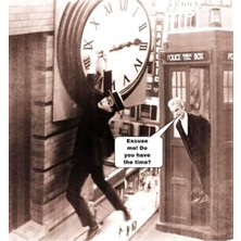 Jeronkarji The Doctor Visits Hollywood Tablo Ahşap Poster Dekoratif