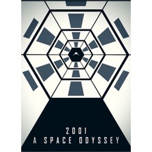 Jeronkarji 2001 A Space Odyssey Tablo Ahşap Poster Dekoratif