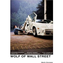 Jeronkarji Wall Street Kurdu Tablo Ahşap Poster Dekoratif